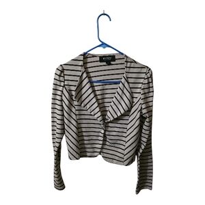 Poetry Monochrome Striped Blazer